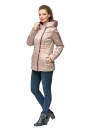 Куртка женская из текстиля с капюшоном 8001011-2