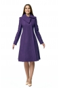 Женское пальто из текстиля с воротником 8002788-2