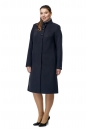 Женское пальто из текстиля с воротником 8003040