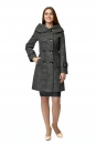 Женское пальто из текстиля с капюшоном 8008726