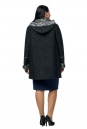 Женское пальто из текстиля с капюшоном 8008729-3