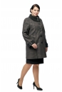 Женское пальто из текстиля с воротником 8008750