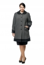 Женское пальто из текстиля с воротником 8009514-2