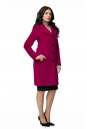 Женское пальто из текстиля с воротником 8009574-2