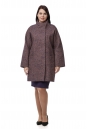 Женское пальто из текстиля с воротником 8009721-3