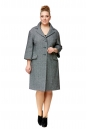 Женское пальто из текстиля с воротником 8009899
