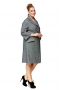 Женское пальто из текстиля с воротником 8009899-2