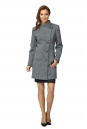 Женское пальто из текстиля с воротником 8009931-3