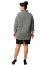 Женское пальто из текстиля с воротником 8009932-3