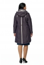 Женское пальто из текстиля с капюшоном 8010449-3