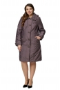Женское пальто из текстиля с капюшоном 8010507-2