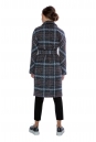 Женское пальто из текстиля с воротником 8011527-3
