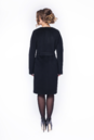 Женское пальто из текстиля без воротника 8011950-3