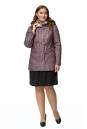 Куртка женская из текстиля с капюшоном, отделка искусственный мех 8012060