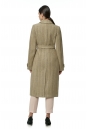 Женское пальто из текстиля с воротником 8016114-3