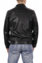 Мужская кожаная куртка из эко-кожи с воротником 8021305-5