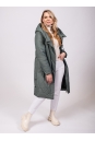 Женское пальто из текстиля с капюшоном 8023448-2
