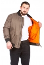 Куртка мужская из текстиля с воротником 8023630-7